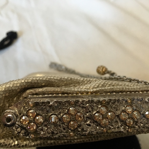 Clara Kasavina Gold Crystal Evening Clutch - Picture 5 of 6